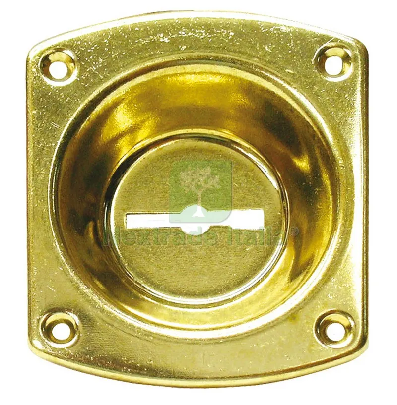 CR Bocchetta Incavata Dorata Art. 32 incavo mm. 12 — Serrature e cilindri — rif. FERX.VIT14155