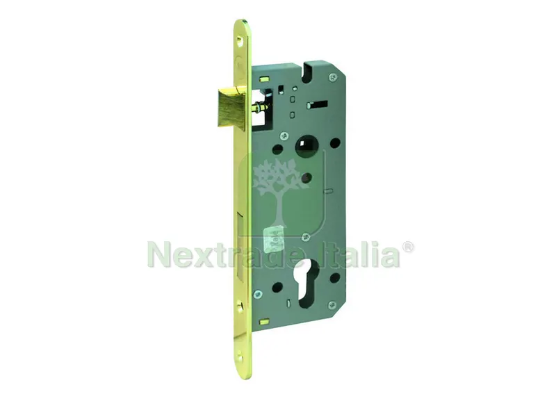 Serratura Legno Infilare B/Tondo ART. 52X E.50 - F.22 — Serrature e cilindri — rif. FERX.VIT41182