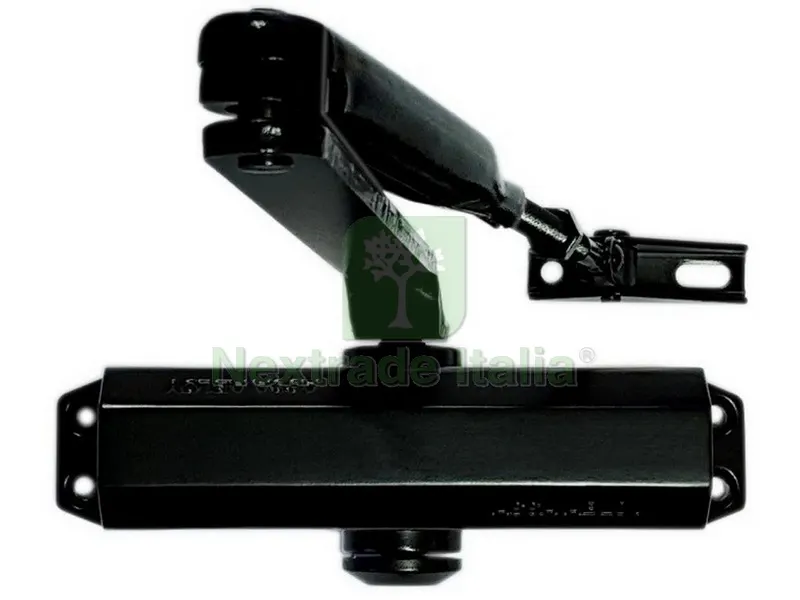 CHIUDIPORTA AEREO CON FERMO Art. DC110 x porte mm. 700¸1100 — Ferramenta porte e finestre — rif. FERX.VIT52753