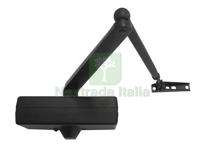 CHIUDIPORTA AEREO CON FERMO Art. 564 x porte mm. 850¸1250 — Ferramenta porte e finestre — rif. FERX.VIT29680