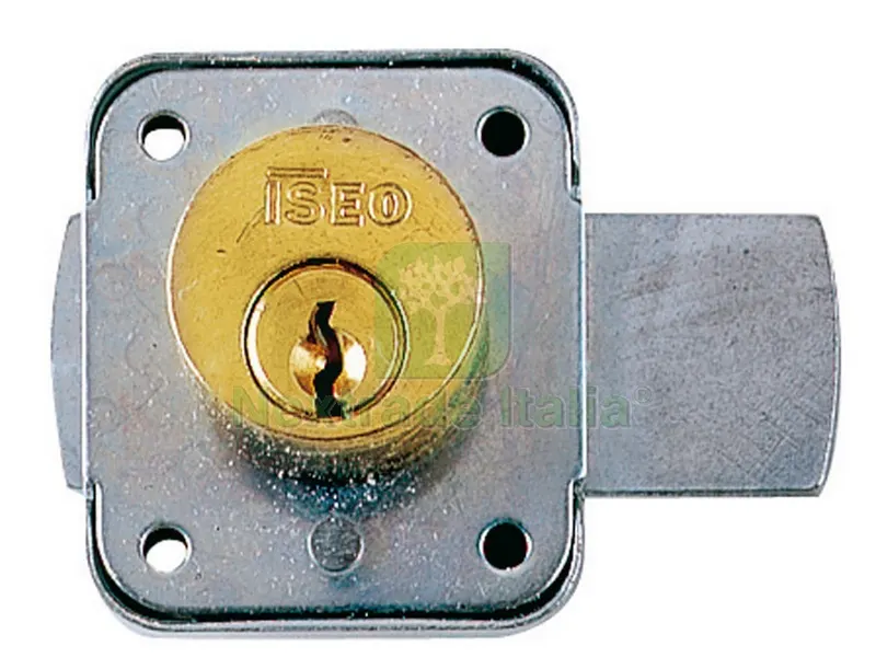 10PZ Serratura per Mobili Art. 107 Destra — Ferramenta per legno e mobili — rif. FERX.VIT15860