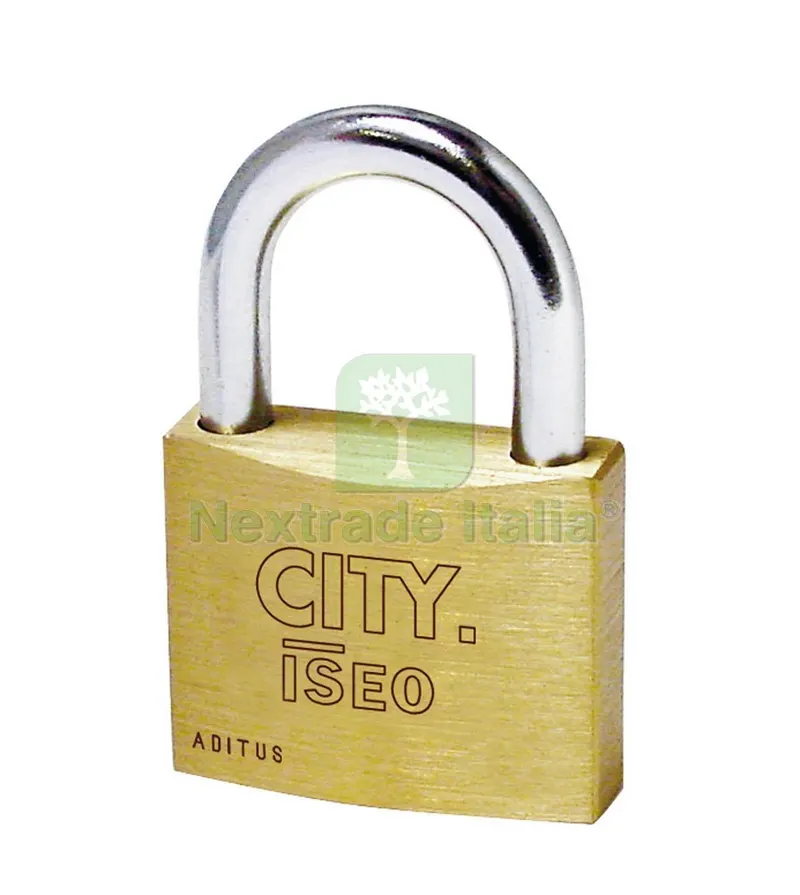 10PZ LUCCHETTO DI SICUREZZA CITY Arco standard mm. 40 — Lucchetti e catene — rif. FERX.VIT30650