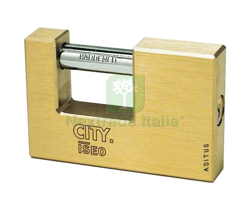 6PZ Lucchetto Antiscasso City Art. P740 mm. 50 — Lucchetti e catene — rif. FERX.VIT30653