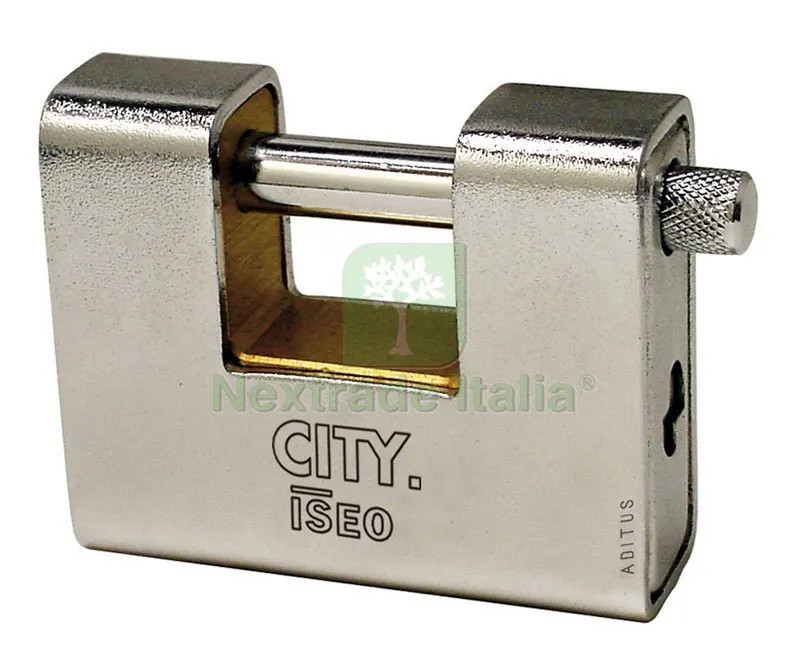 LUCCHETTO CORAZZATO CITY Art. P749 mm. 90 — Lucchetti e catene — rif. FERX.VIT30658 LUCCHETTO CORAZZATO CITY Art. P749 mm. 90 — Lucchetti e catene — rif. FERX.VIT30658