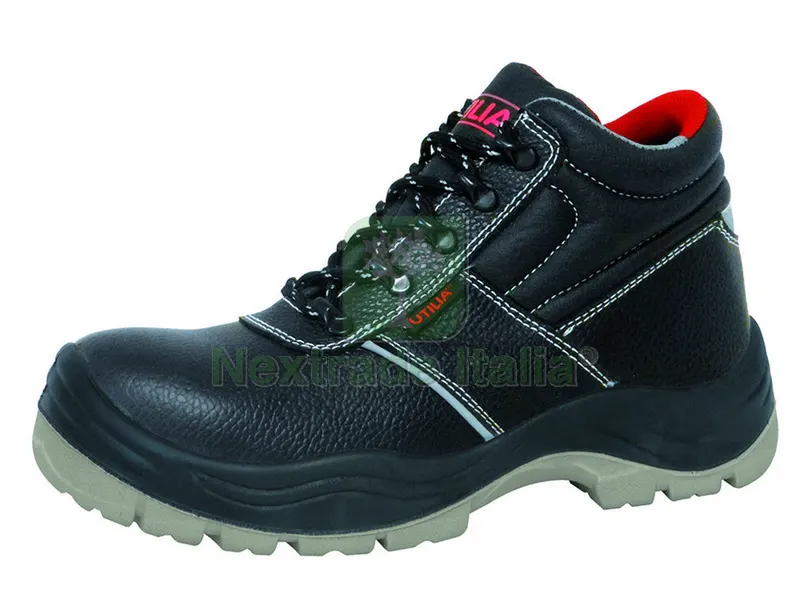 SCARPE ANTINFORTUNISTICA ALTE S3 SRC HERCULES Col. Nero Mis. 45 — Calzature antinfortunistiche — rif. FERX.VIT40767
