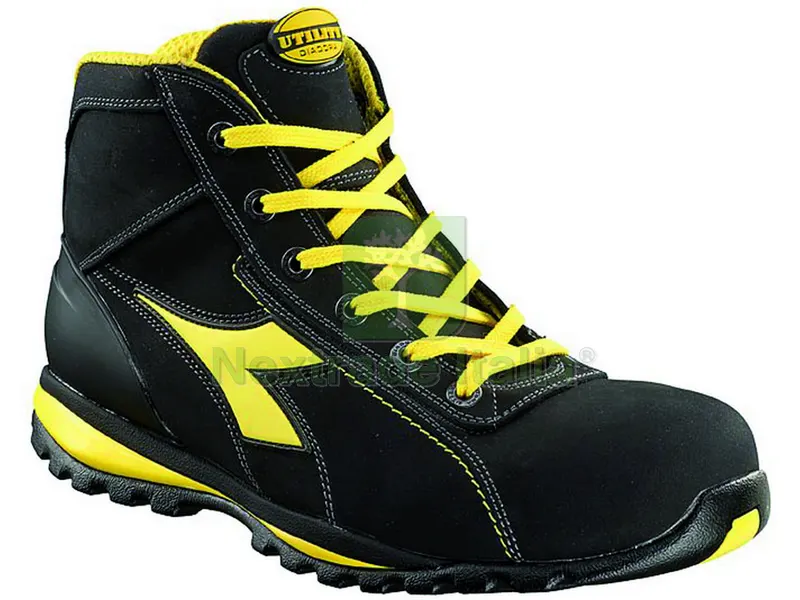 Diadora Scarpe Antinfortunistica Alte S3 HRO SRA Glove II High Col. Nero Mis. 42 — Calzature antinfortunistiche — rif. FERX.VIT34506 Diadora Scarpe Antinfortunistica Alte S3 HRO SRA Glove II High Col. Nero Mis. 42 — Calzature antinfortunistiche — rif. FERX.VIT34506