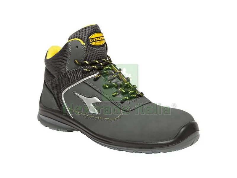 Scarpe Antinfortunistica Alte S3 SRC D-Blitz HI Col. Grigio Mis. 40 — Calzature antinfortunistiche — rif. FERX.VIT42124