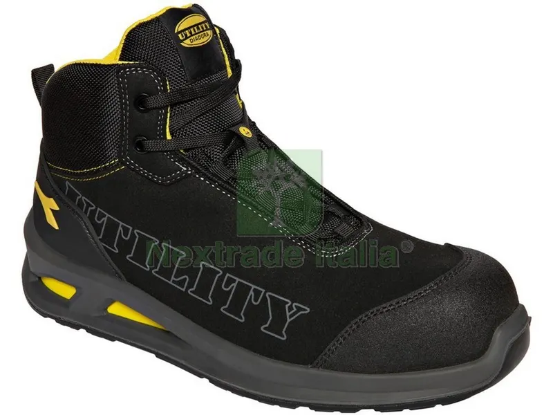 SCARPE ANTINFORTUNISTICA ALTE S3L FO SR ESD SMART SOFTBOX MID Col.Nero Mis. 40 — Calzature antinfortunistiche — rif. FERX.VIT55346