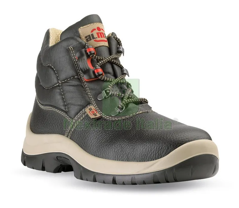 SCARPE ANTINFORTUNISTICA ALTE S1P TIEMPO Col. Nero Mis. 38 — Calzature antinfortunistiche — rif. FERX.VIT19433