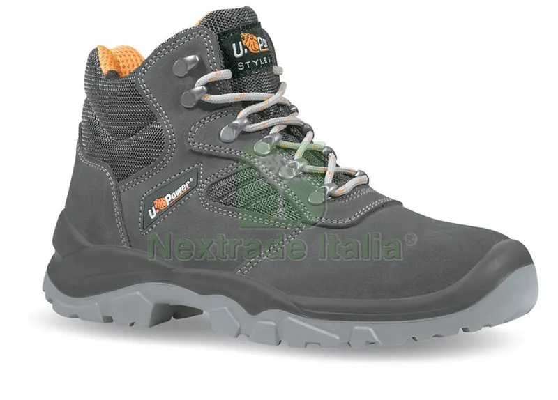 SCARPE ANTINFORTUNISTICA TREKKING ALTE S1P SRC REAL Col. Antracite Mis. 39 — Calzature antinfortunistiche — rif. FERX.VIT34699