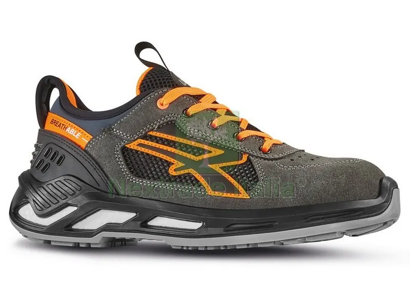 SCARPE ANTINFORTUNISTICA BASSE S1P SRC ESD RYDER Col. Antracite Mis. 45 — Calzature antinfortunistiche — rif. FERX.VIT49422