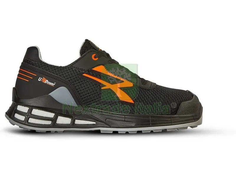 SCARPE ANTINFORTUNISTICA BASSE S1P SRC ESD REDPREMIUM IRVIN Col. Nero Mis. 44 — Calzature antinfortunistiche — rif. FERX.VIT52445