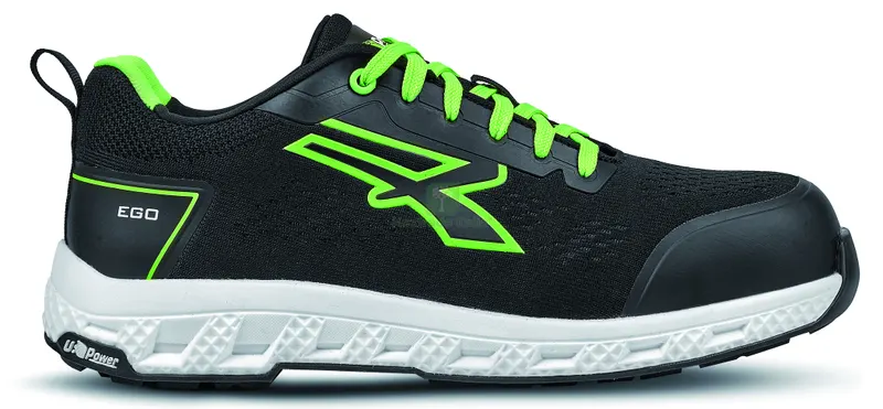 SCARPE ANTINFORTUNISTICA BASSE S1PS HI HRO FO SR RED EGO ATON ESD Col. Nero/Verde Mis. 45 — Calzature antinfortunistiche — rif. FERX.VIT59311 SCARPE ANTINFORTUNISTICA BASSE S1PS HI HRO FO SR RED EGO ATON ESD Col. Nero/Verde Mis. 45 — Calzature antinfortunistiche — rif. FERX.VIT59311