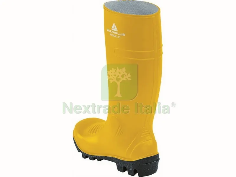 Stivali Antinfortunistica in PVC Ginocchio BRONZE2 S5 SRA Col. Giallo Mis. 39 — Calzature antinfortunistiche — rif. FERX.VIT53930 — foto 2