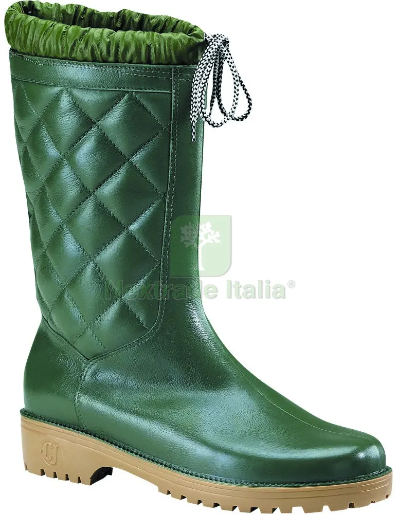 Stivali in PVC Tronchetto Imbottito Antifreddo Col. Verde Mis. 42 — Calzature antinfortunistiche — rif. FERX.VIT58834 Stivali in PVC Tronchetto Imbottito Antifreddo Col. Verde Mis. 42 — Calzature antinfortunistiche — rif. FERX.VIT58834