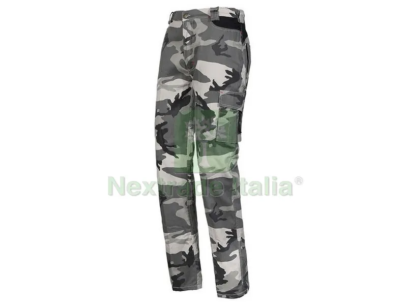 Industrial Starter PANTALONE CON FLANELLA Col. Mimetico Mis. XXL — Protezioni corpo — rif. FERX.VIT46044 Industrial Starter PANTALONE CON FLANELLA Col. Mimetico Mis. XXL — Protezioni corpo — rif. FERX.VIT46044