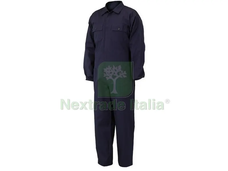 Industrial Starter TUTA CON CERNIERA 100% COTONE Col. Blu Tg. L — Cerniere e cardini — rif. FERX.VIT46066
