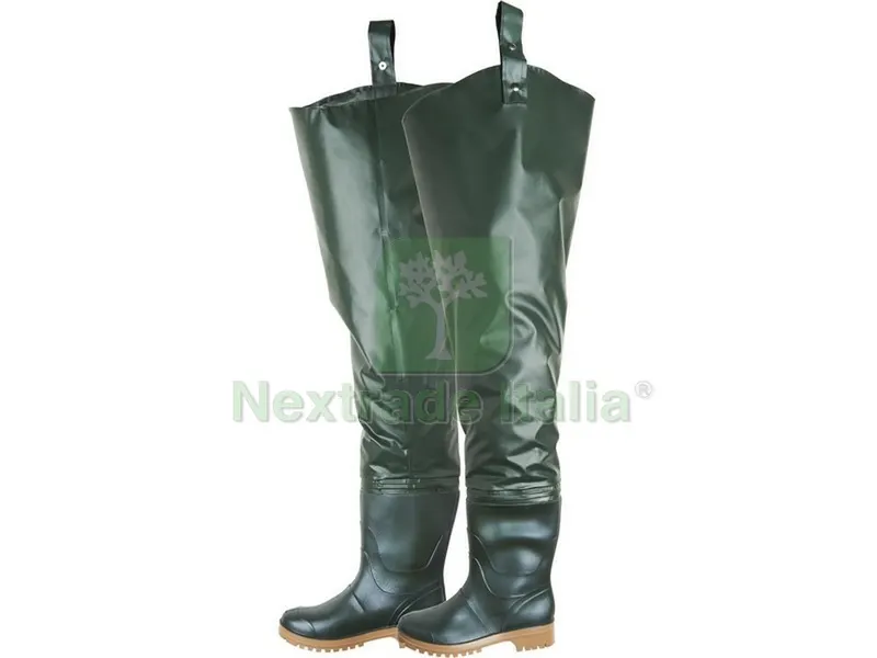 STIVALI IN PVC TUTTACOSCIA Col. Verde Mis. 42 — Calzature antinfortunistiche — rif. FERX.VIT52678 STIVALI IN PVC TUTTACOSCIA Col. Verde Mis. 42 — Calzature antinfortunistiche — rif. FERX.VIT52678