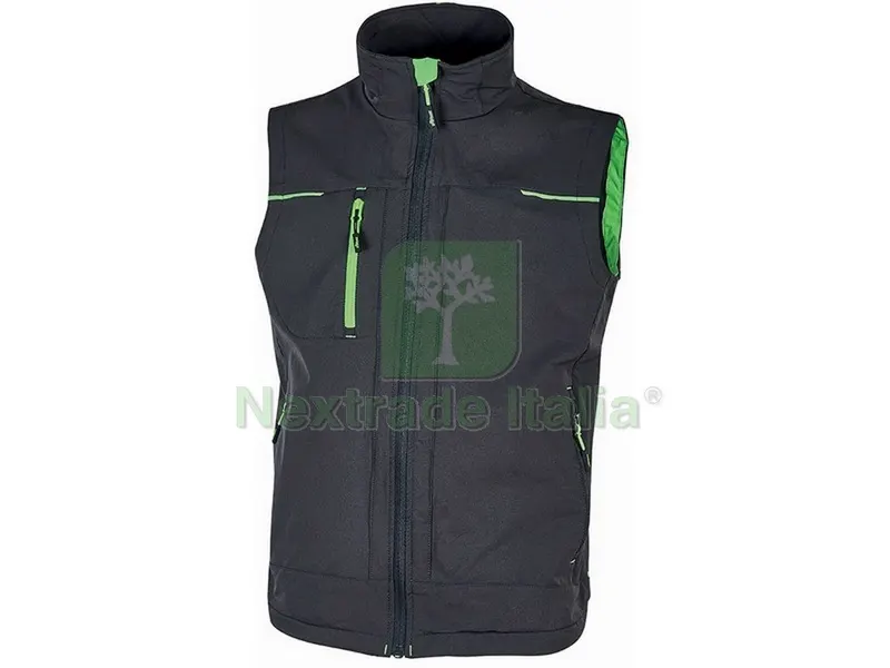 GILET SATURN Col. Grigio/Verde Mis. XXL — Protezioni corpo — rif. FERX.VIT55501 GILET SATURN Col. Grigio/Verde Mis. XXL — Protezioni corpo — rif. FERX.VIT55501