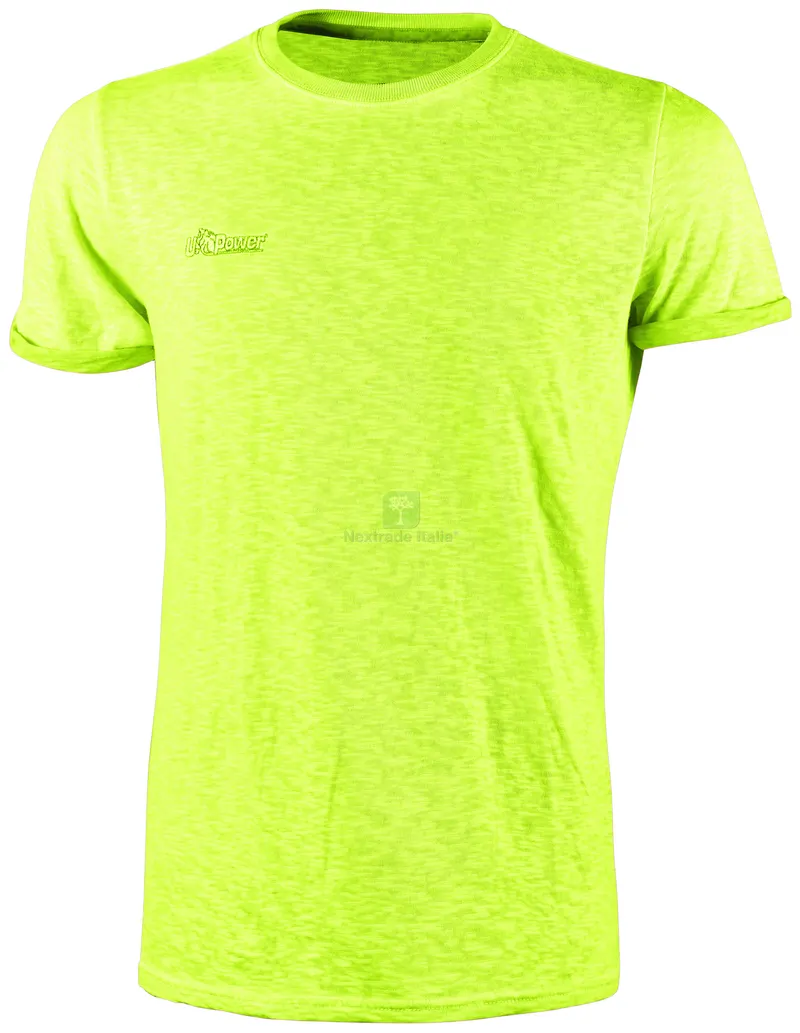T-SHIRT FLUO Col. Giallo fluo Mis. XL — Abbigliamento alta visibilita — rif. FERX.VIT58563 T-SHIRT FLUO Col. Giallo fluo Mis. XL — Abbigliamento alta visibilita — rif. FERX.VIT58563