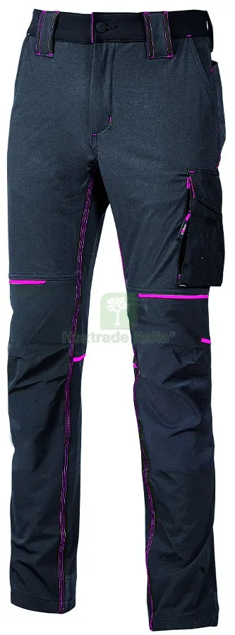 PANTALONE WORLD LADY Col. Grigio/Fucsia Mis. S — Protezioni corpo — rif. FERX.VIT58565 PANTALONE WORLD LADY Col. Grigio/Fucsia Mis. S — Protezioni corpo — rif. FERX.VIT58565