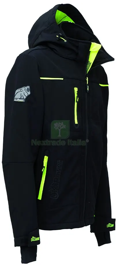 GIACCA SOFTSHELL SPACE Col. Nero/Giallo Mis. XL — Abbigliamento da lavoro — rif. FERX.VIT55523 — foto 3 GIACCA SOFTSHELL SPACE Col. Nero/Giallo Mis. XL — Abbigliamento da lavoro — rif. FERX.VIT55523 — foto 3