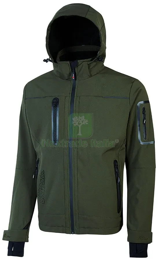GIACCA SOFTSHELL SPACE Col. Verde Mis. XXL — Abbigliamento da lavoro — rif. FERX.VIT55528 GIACCA SOFTSHELL SPACE Col. Verde Mis. XXL — Abbigliamento da lavoro — rif. FERX.VIT55528