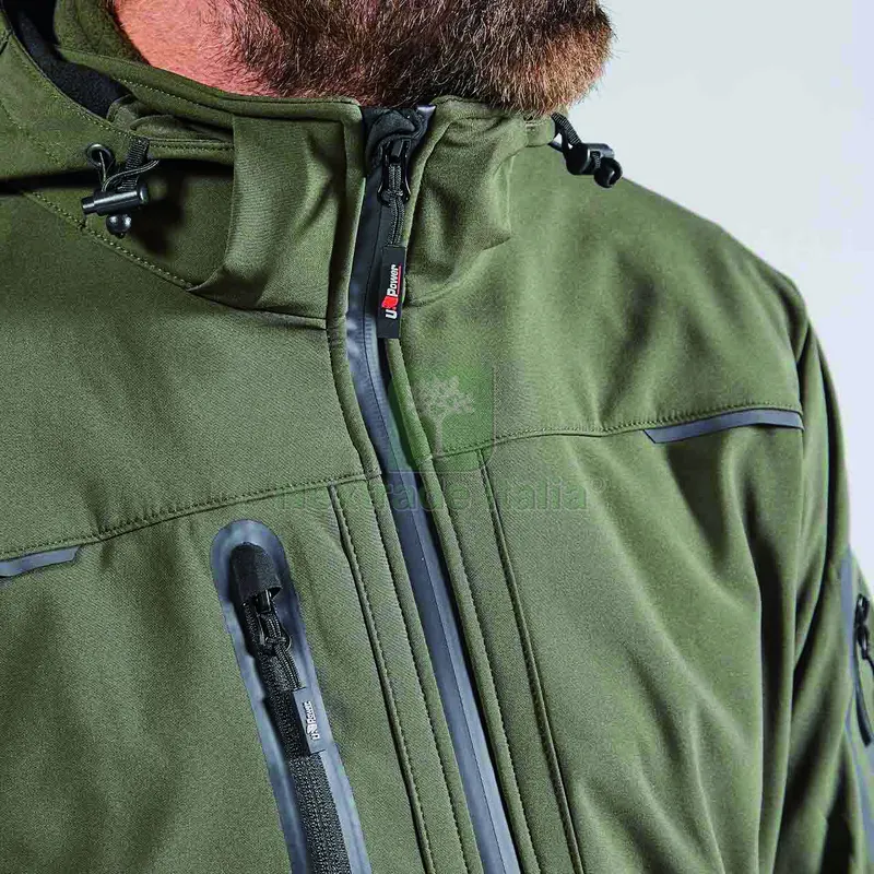 GIACCA SOFTSHELL SPACE Col. Verde Mis. XXL — Abbigliamento da lavoro — rif. FERX.VIT55528 — foto 2 GIACCA SOFTSHELL SPACE Col. Verde Mis. XXL — Abbigliamento da lavoro — rif. FERX.VIT55528 — foto 2