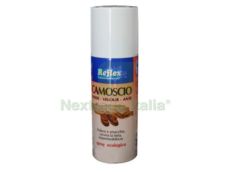 CAMOSCIO SPRAY PER CALZATURE ml. 200 — Trattamento e depurazione acqua — rif. FERX.VIT34478 CAMOSCIO SPRAY PER CALZATURE ml. 200 — Trattamento e depurazione acqua — rif. FERX.VIT34478