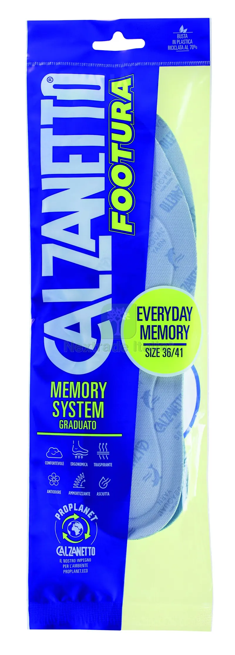 SOLETTE EVERYDAY MEMORY SYSTEM DONNA Mis. 36-40 — Calzature antinfortunistiche — rif. FERX.VIT57318 SOLETTE EVERYDAY MEMORY SYSTEM DONNA Mis. 36-40 — Calzature antinfortunistiche — rif. FERX.VIT57318