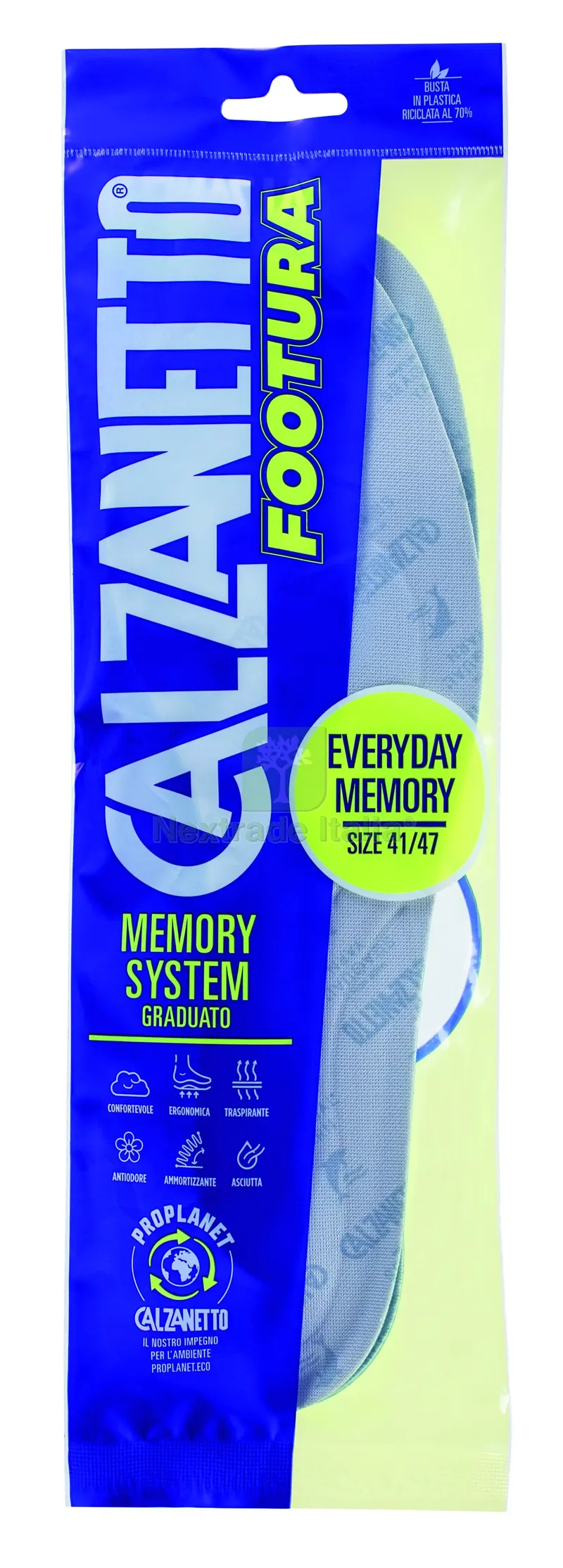 SOLETTE EVERYDAY MEMORY SYSTEM UOMO Mis. 41-47 — Calzature antinfortunistiche — rif. FERX.VIT57317