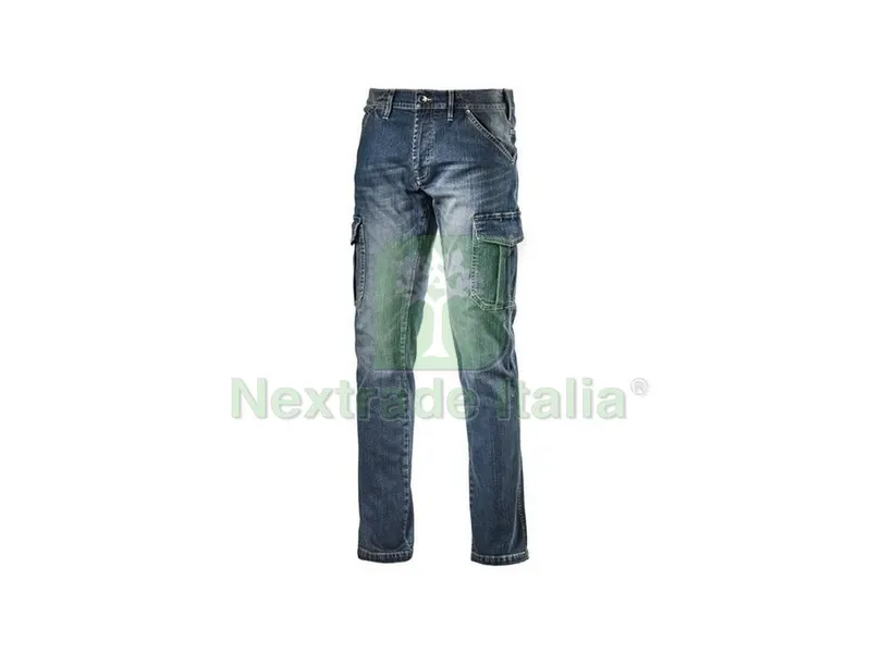 PANTALONE JEANS CARGO DENIM Col. Blu Mis. 30 (46) — Protezioni corpo — rif. FERX.VIT42145