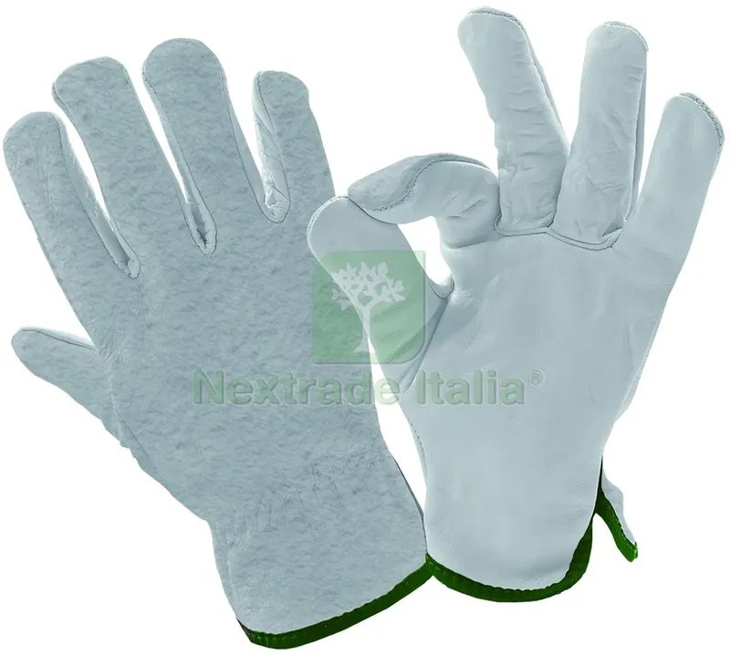 10PAIA Guanti in Pelle Bovino Dorso in Crosta tg. 8 — Guanti da lavoro — rif. FERX.VIT57036 10PAIA Guanti in Pelle Bovino Dorso in Crosta tg. 8 — Guanti da lavoro — rif. FERX.VIT57036