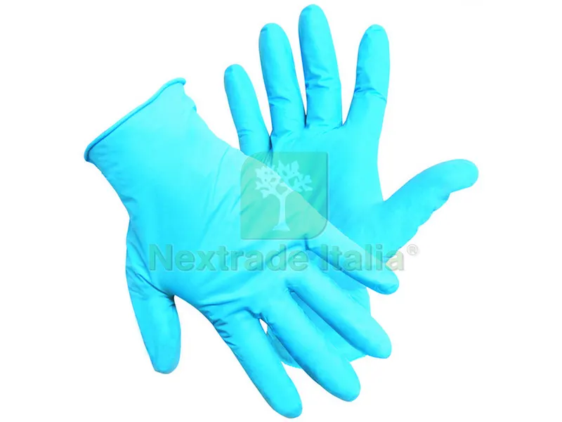 GUANTI MONOUSO IN NITRILE FLEX CF.100 PZ. Col. Blu tg. 8,5 (L) — Guanti da lavoro — rif. FERX.VIT23293 GUANTI MONOUSO IN NITRILE FLEX CF.100 PZ. Col. Blu tg. 8,5 (L) — Guanti da lavoro — rif. FERX.VIT23293