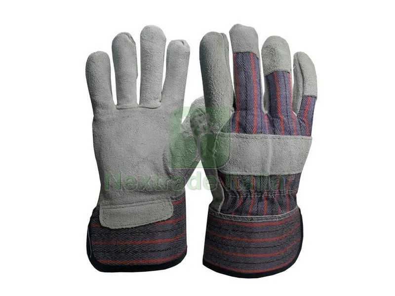 12PAIA Guanti in Pelle Crosta Bovina tg. 11 — Guanti da lavoro — rif. FERX.VIT46943