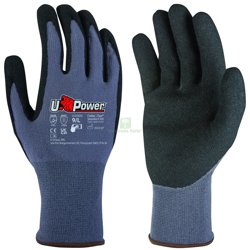 12PAIA Guanti da Lavoro Merengue in NYLON/NA2 Technology Col. Grigio/Nero tg. 8 — Guanti da lavoro — rif. FERX.VIT58365 12PAIA Guanti da Lavoro Merengue in NYLON/NA2 Technology Col. Grigio/Nero tg. 8 — Guanti da lavoro — rif. FERX.VIT58365