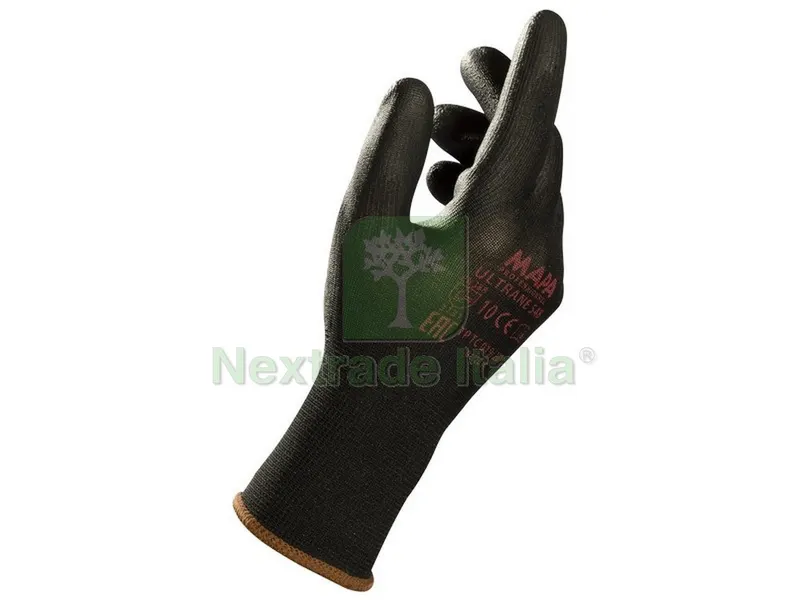 12PAIA Guanti in Poliuretano Ultrane 548 Col. Nero tg. 9 — Guanti da lavoro — rif. FERX.VIT30912 12PAIA Guanti in Poliuretano Ultrane 548 Col. Nero tg. 9 — Guanti da lavoro — rif. FERX.VIT30912