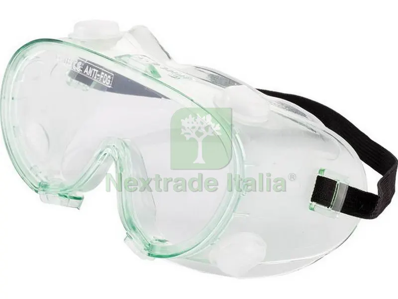 OCCHIALI DI PROTEZIONE A MASCHERINA CON BOCCHETTE — Protezioni corpo — rif. FERX.VIT36287