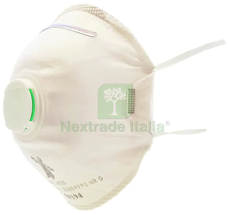 10PZ MASCHERINA CON VALVOLA FFP2 — Protezioni corpo — rif. FERX.VIT59255 10PZ MASCHERINA CON VALVOLA FFP2 — Protezioni corpo — rif. FERX.VIT59255