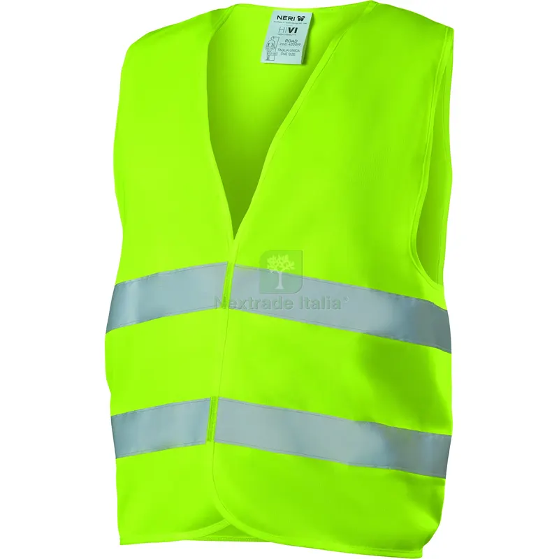 GILET ALTA VISIBILITÀ Col. Giallo fluo Tg. Unica — Protezioni corpo — rif. FERX.VIT59933