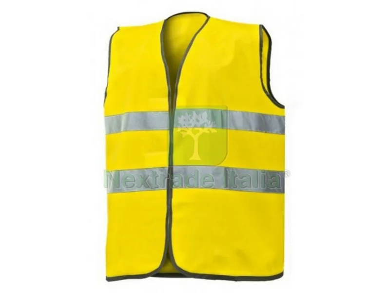 Industrial Starter GILET ALTA VISIBILIT+ Col. Giallo fluo Tg. Unica — Protezioni corpo — rif. FERX.VIT46498