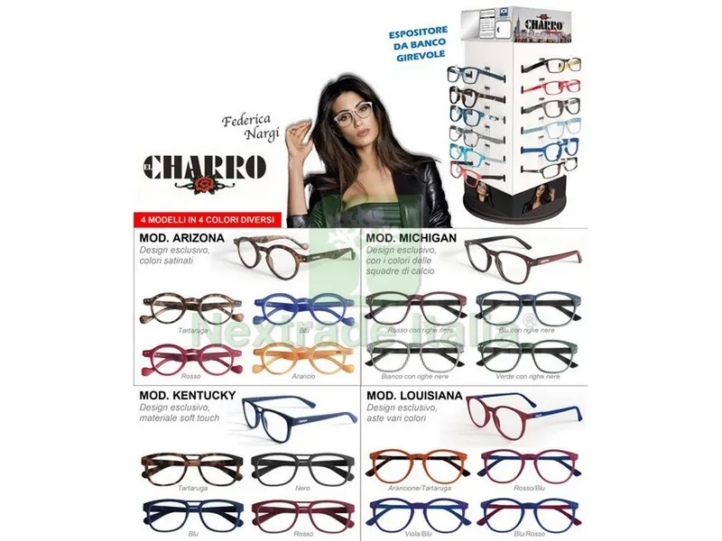 El Charro Espositore Occhiali da Vista Kit MIX 4 24 Paia — Articoli per ufficio — rif. FERX.VIT46254 El Charro Espositore Occhiali da Vista Kit MIX 4 24 Paia — Articoli per ufficio — rif. FERX.VIT46254