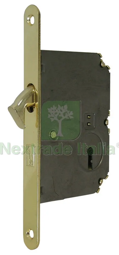 6PZ Serratura per Porte Scorrevoli Art. 60 E. mm. 50 — Serrature e cilindri — rif. FERX.VIT16491