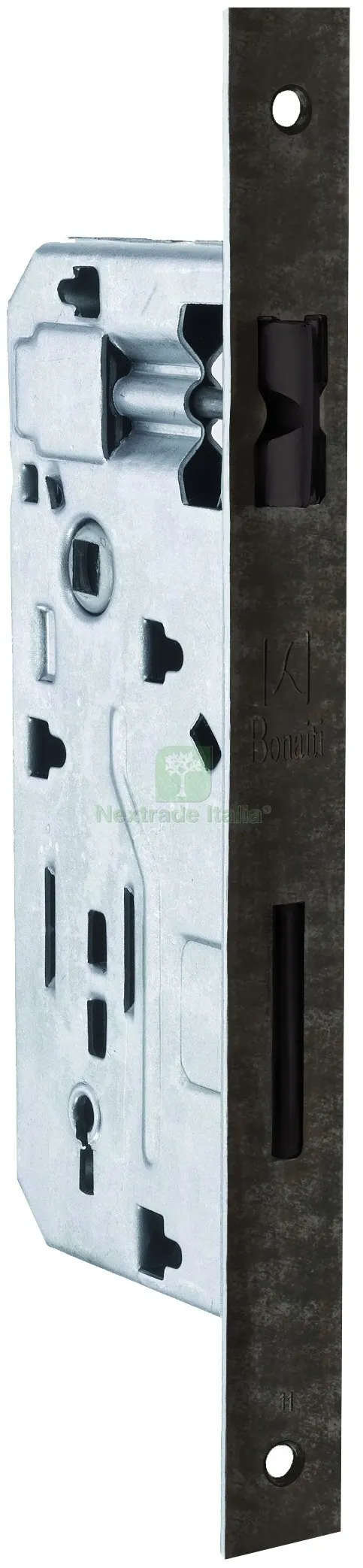 SERRATURA LEGNO PATENT INF. B/QUADRO Art. 040P - bronzato verniciato E.40 — Serrature e cilindri — rif. FERX.VIT57680 SERRATURA LEGNO PATENT INF. B/QUADRO Art. 040P - bronzato verniciato E.40 — Serrature e cilindri — rif. FERX.VIT57680