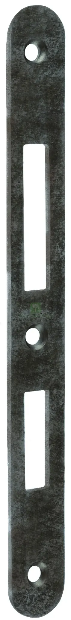 CONTROPIASTRA B/TONDO Art. G200 mm.190x20 bronzato verniciato — Serrature e cilindri — rif. FERX.VIT57660