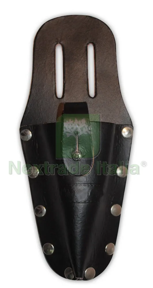 6PZ PORTAPINZE IN CUOIO Col. Nero — Pinze e tronchesi — rif. FERX.VIT31006
