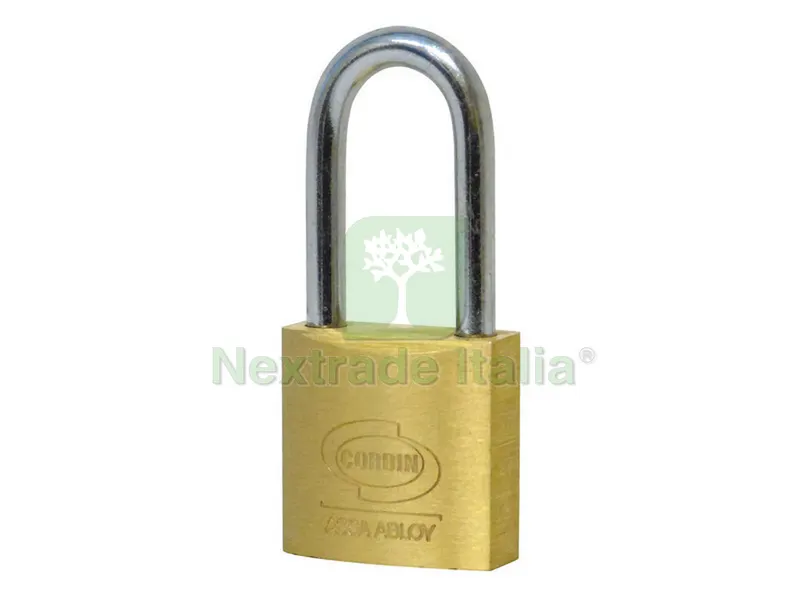 12PZ Lucchetto di Sicurezza Arco Lungo Art. PL 112 mm. 40 — Lucchetti e catene — rif. FERX.VIT20066