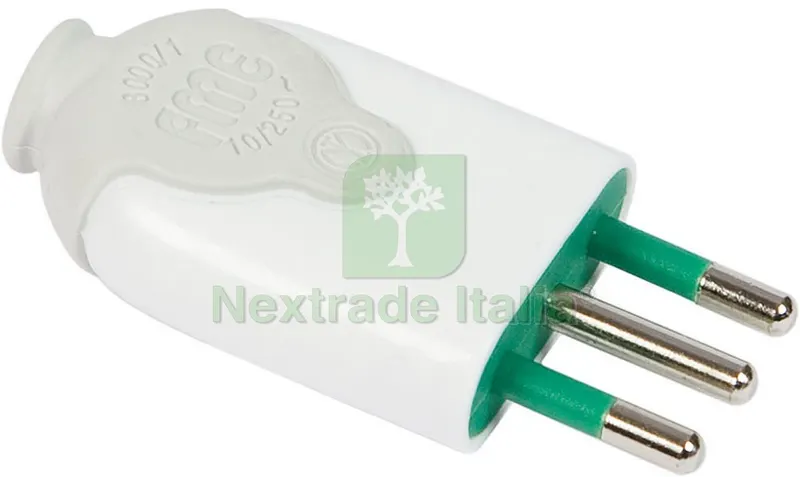 5PZ SPINA SEMPLICE BICÊ 2P+T 10A — Interruttori e prese — rif. FERX.VIT30531