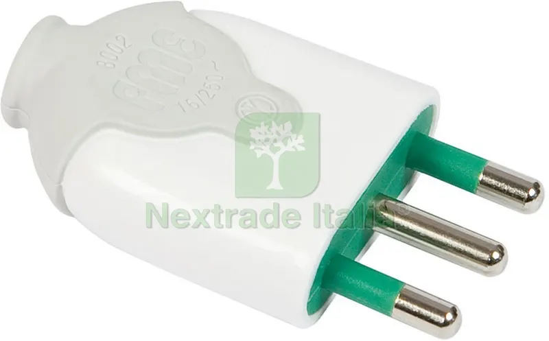 SPINA SEMPLICE BICÊ IN BLISTER 2P+T 16A — Interruttori e prese — rif. FERX.VIT22975 SPINA SEMPLICE BICÊ IN BLISTER 2P+T 16A — Interruttori e prese — rif. FERX.VIT22975