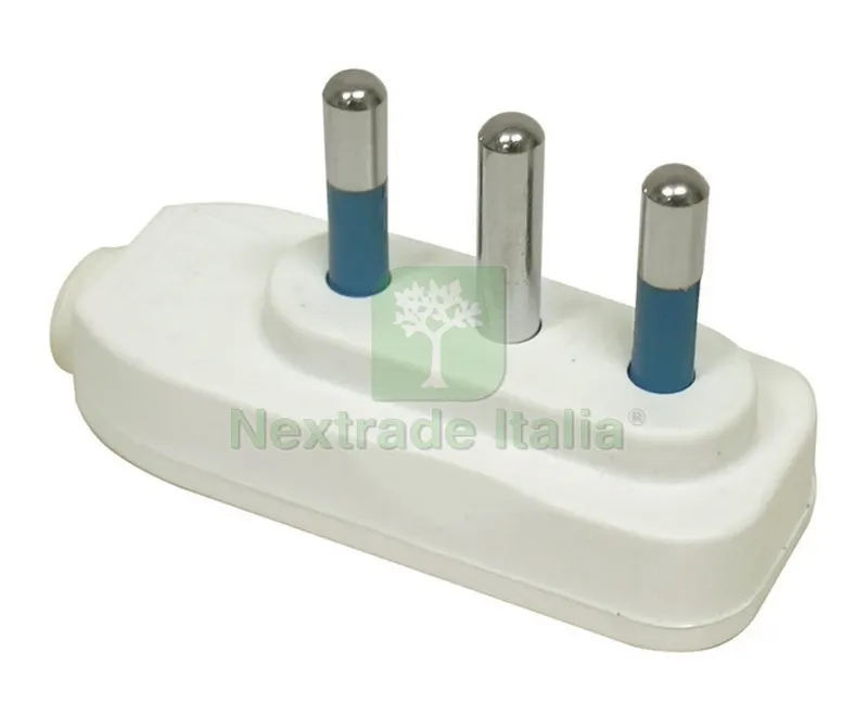10PZ SPINA RIBASSATA 2P+T 16A — Interruttori e prese — rif. FERX.VIT26430 10PZ SPINA RIBASSATA 2P+T 16A — Interruttori e prese — rif. FERX.VIT26430